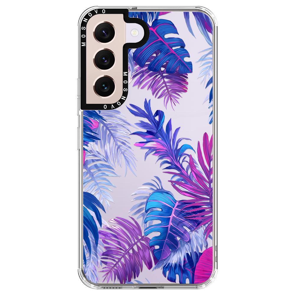 Fancy Palm Leaf Phone Case - Samsung Galaxy S22 Case - MOSNOVO