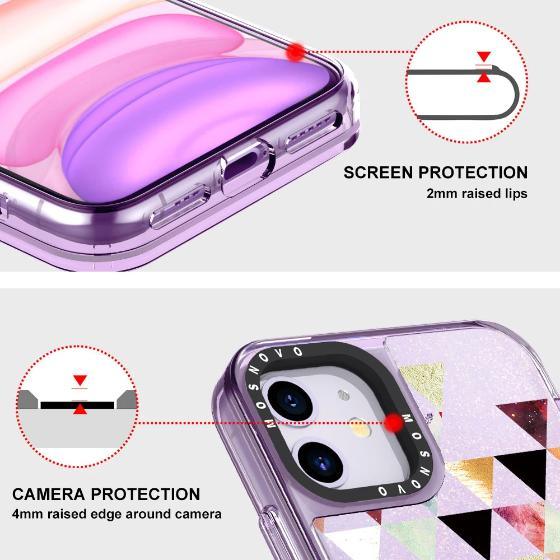 Fashion Marble Elements Glitter Phone Case - iPhone 11 Case - MOSNOVO