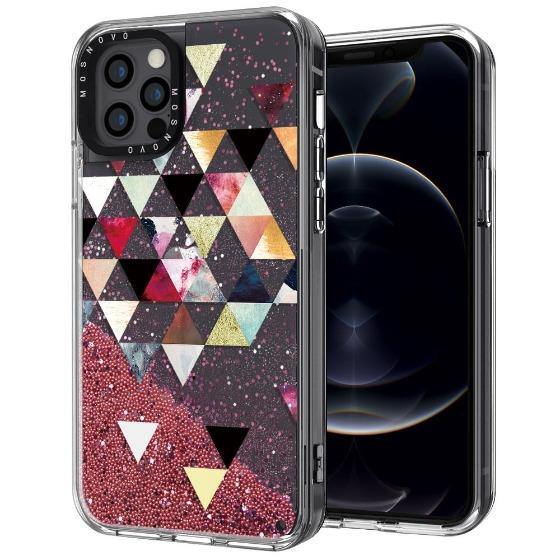 Fashion Marble Elements Glitter Phone Case - iPhone 12 Pro Case