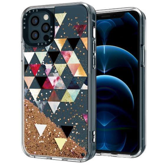 Fashion Marble Elements Glitter Phone Case - iPhone 12 Pro Case