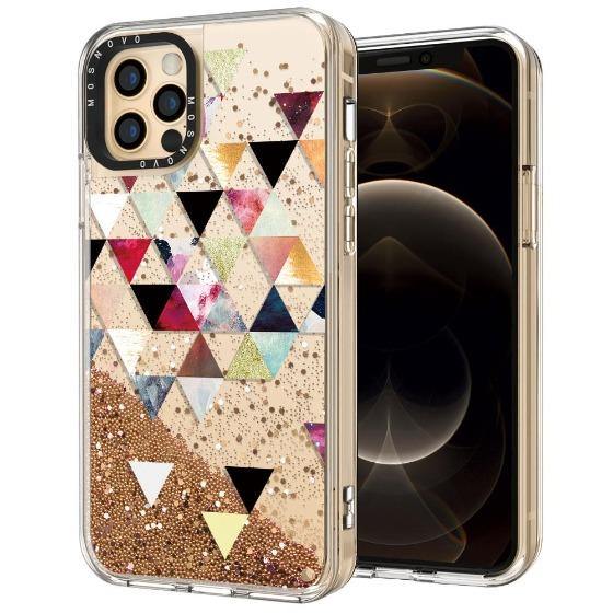 Fashion Marble Elements Glitter Phone Case - iPhone 12 Pro Max Case