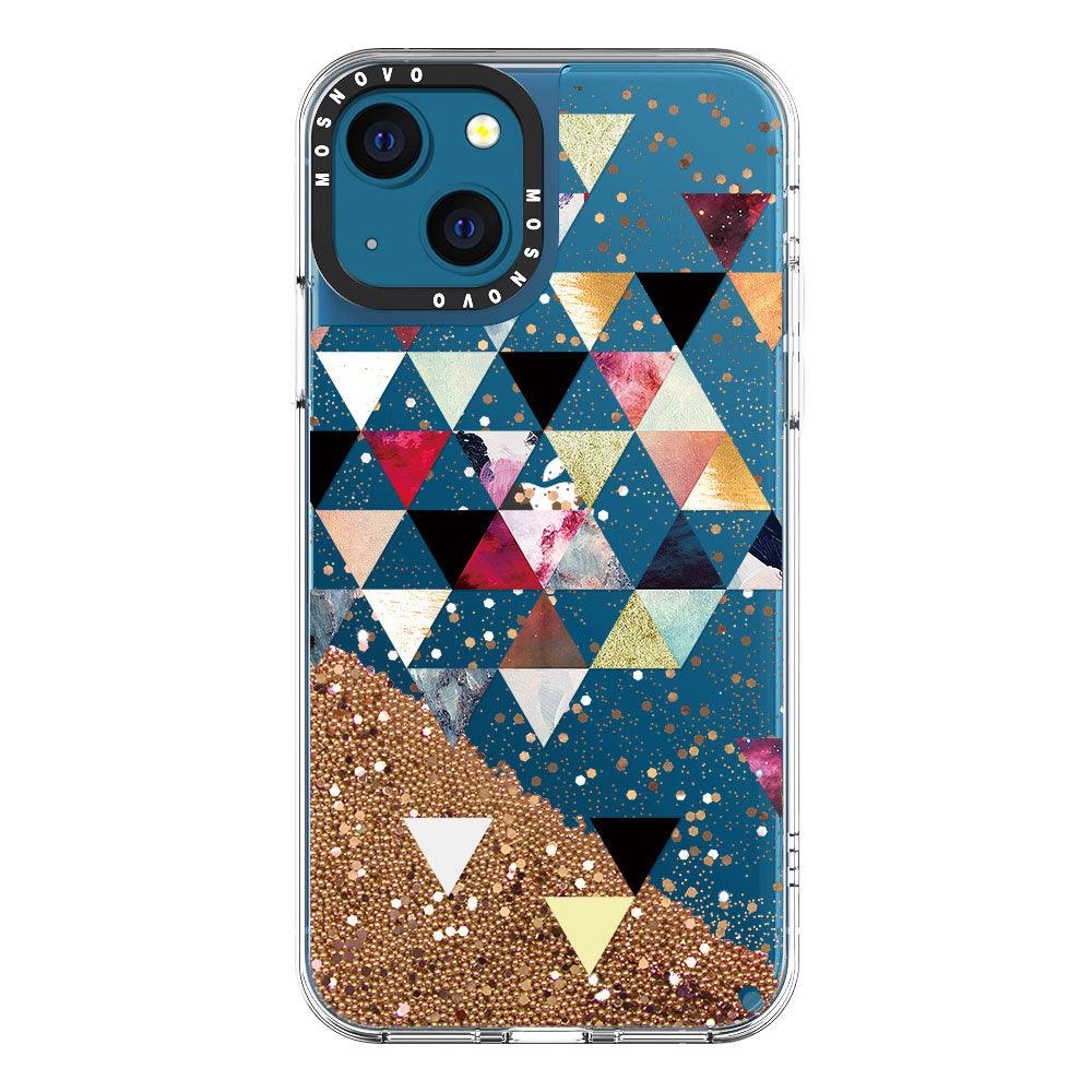 Fashion Marble Elements Glitter Phone Case - iPhone 13 Case - MOSNOVO
