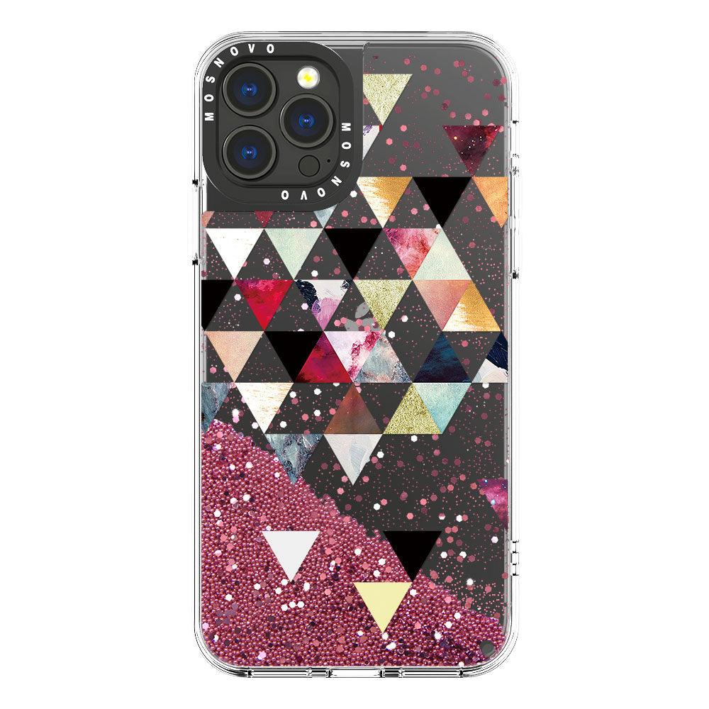 Fashion Marble Elements Glitter Phone Case - iPhone 13 Pro Max Case - MOSNOVO