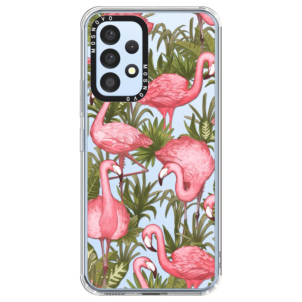 Flamingo Art Phone Case - Samsung Galaxy A53 Case - MOSNOVO