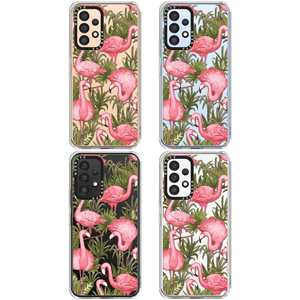 Flamingo Art Phone Case - Samsung Galaxy A53 Case - MOSNOVO