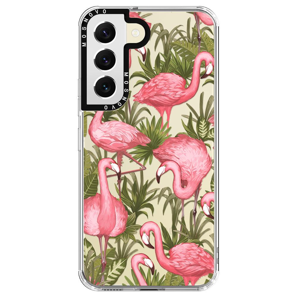 Flamingo Art Phone Case - Samsung Galaxy S22 Case - MOSNOVO