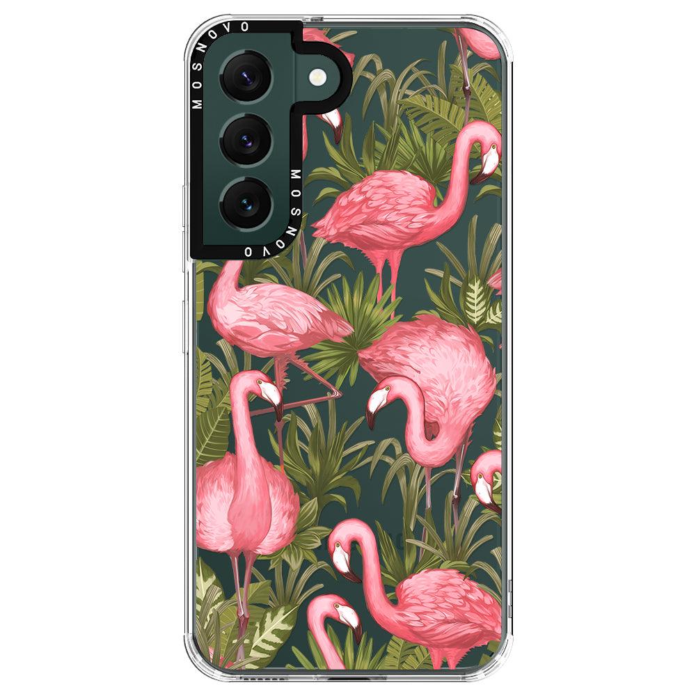 Flamingo Art Phone Case - Samsung Galaxy S22 Case - MOSNOVO