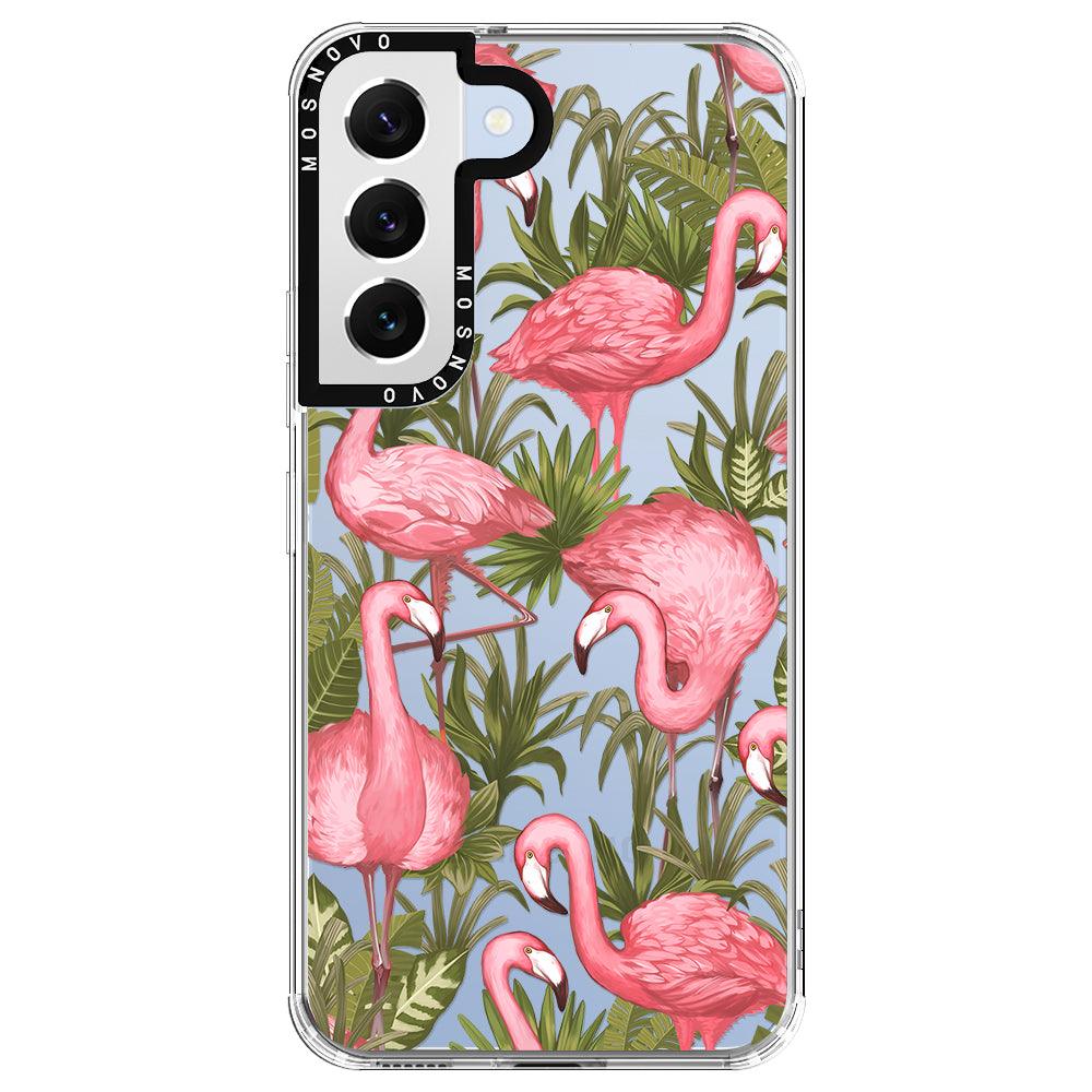 Flamingo Art Phone Case - Samsung Galaxy S22 Plus Case - MOSNOVO