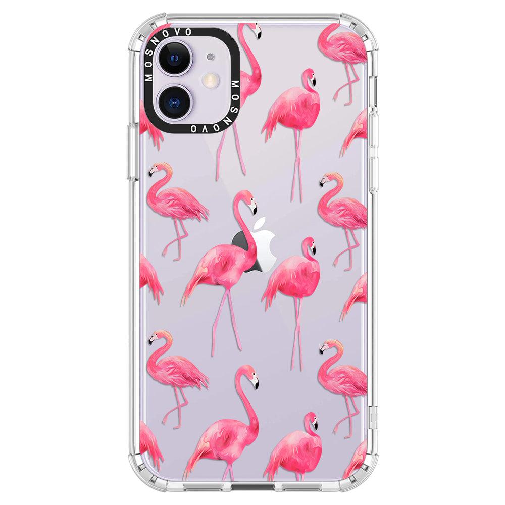 Flamingo Phone Case - iPhone 11 Case - MOSNOVO