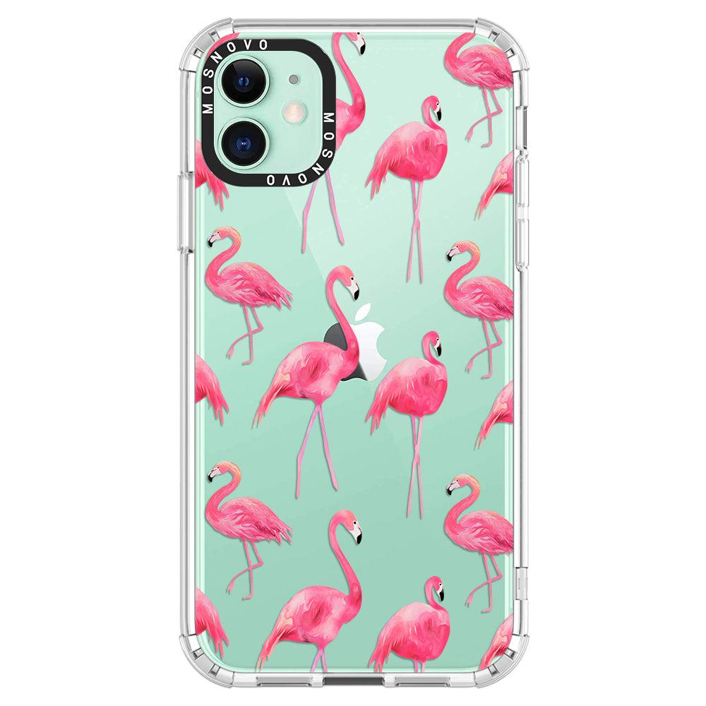 Flamingo Phone Case - iPhone 11 Case - MOSNOVO