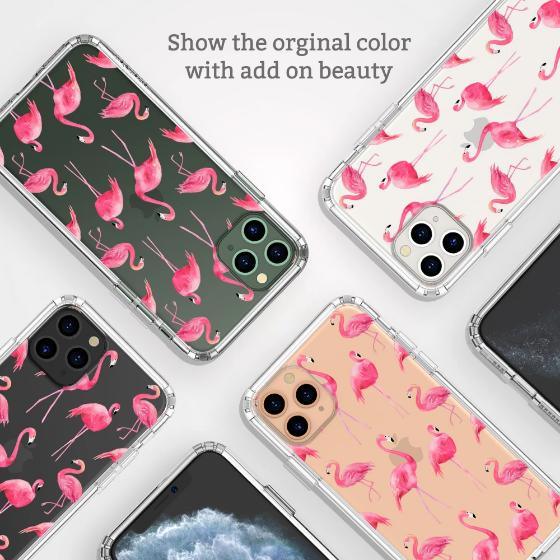 Flamingo Phone Case - iPhone 11 Pro Max Case - MOSNOVO