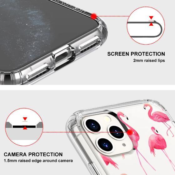 Flamingo Phone Case - iPhone 11 Pro Max Case - MOSNOVO