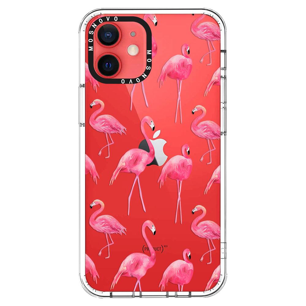 Flamingo Phone Case - iPhone 12 Mini Case - MOSNOVO