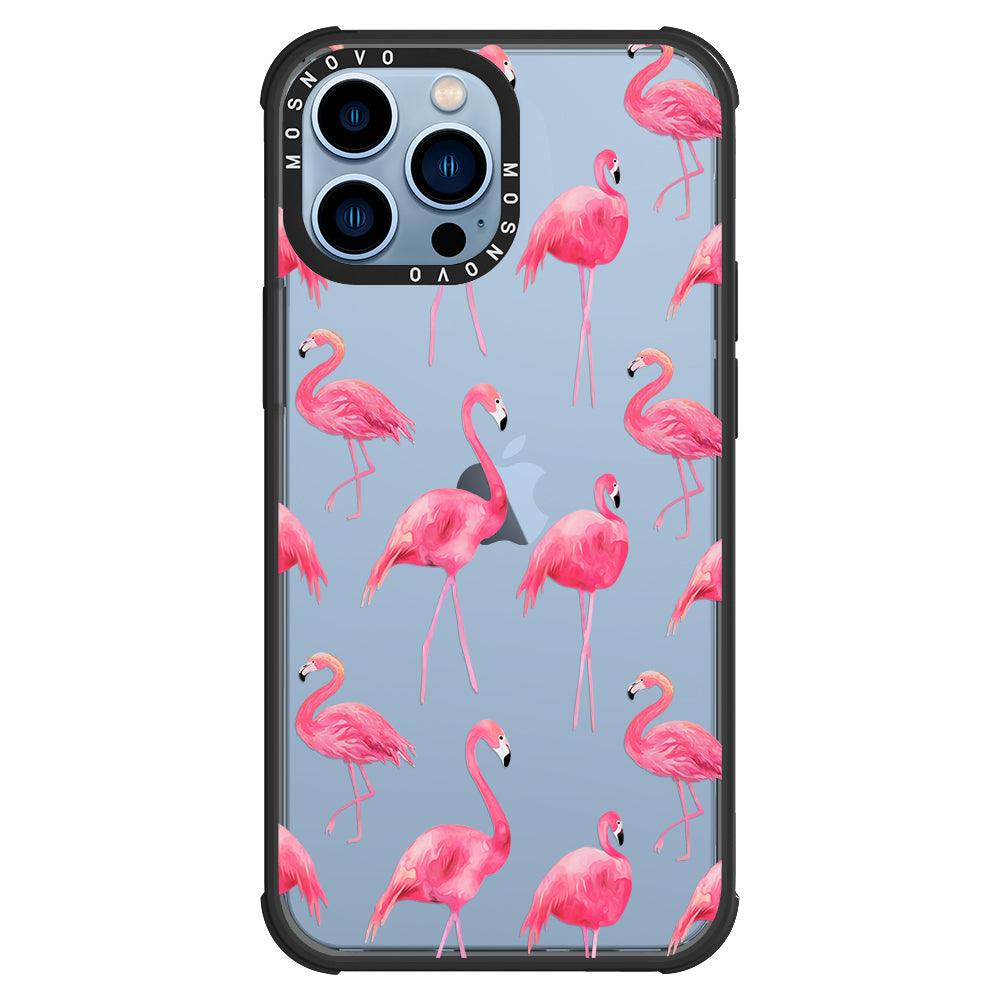 Flamingo Phone Case - iPhone 13 Pro Max Case - MOSNOVO