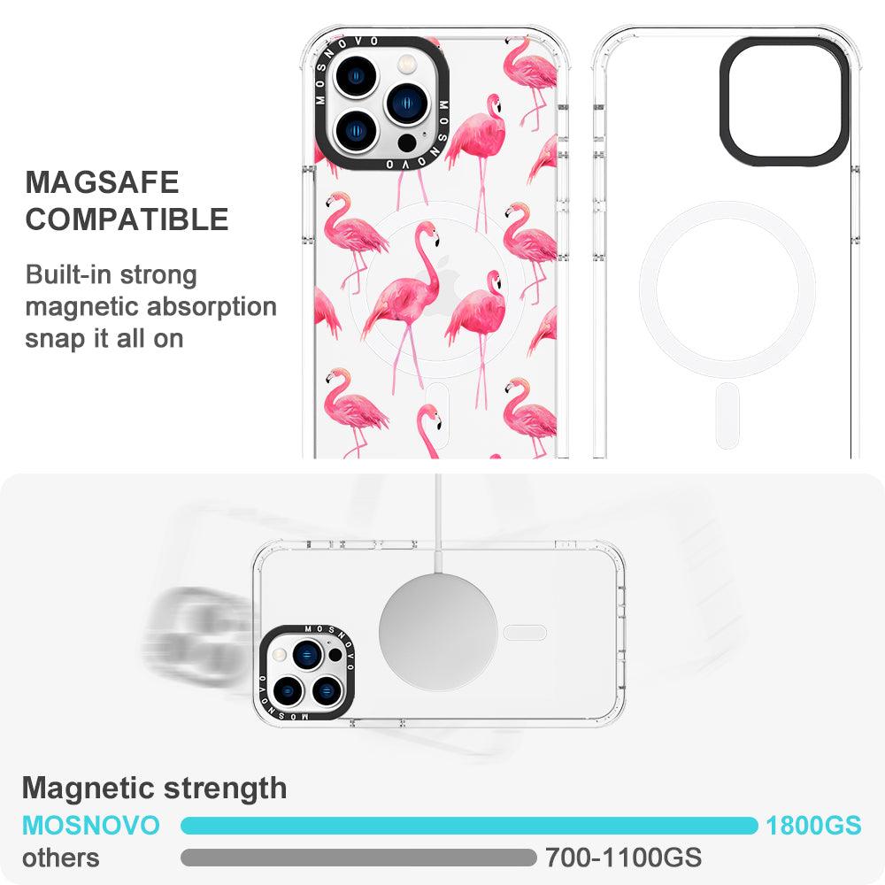 Flamingo Phone Case - iPhone 13 Pro Max Case - MOSNOVO