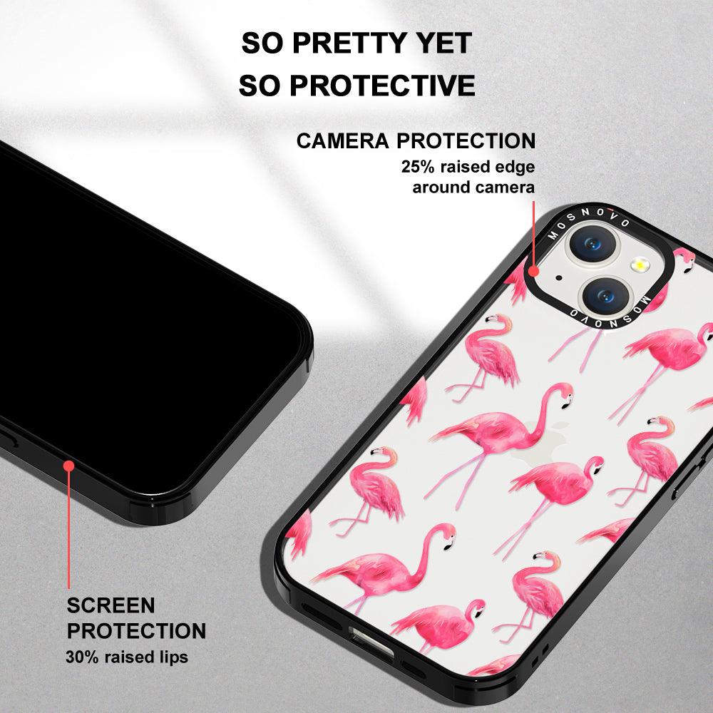 Flamingo Phone Case - iPhone 14 Case - MOSNOVO