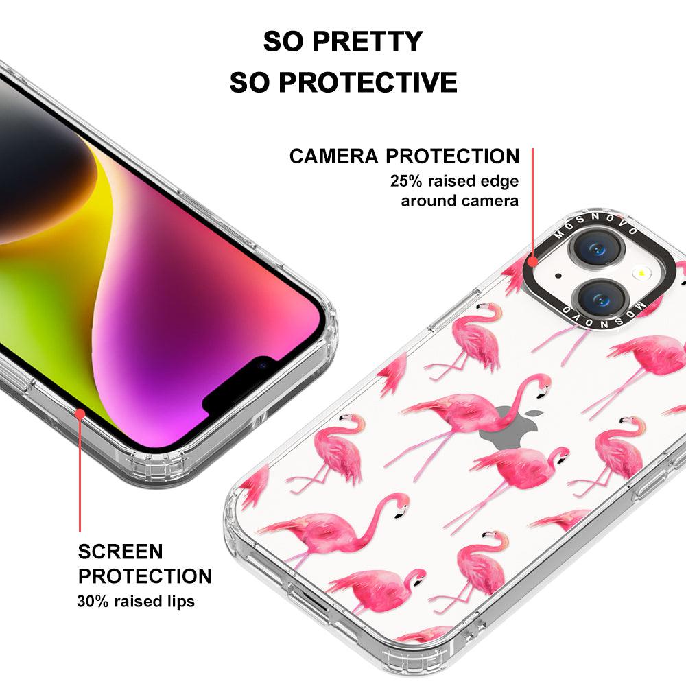 Flamingo Phone Case - iPhone 14 Case - MOSNOVO