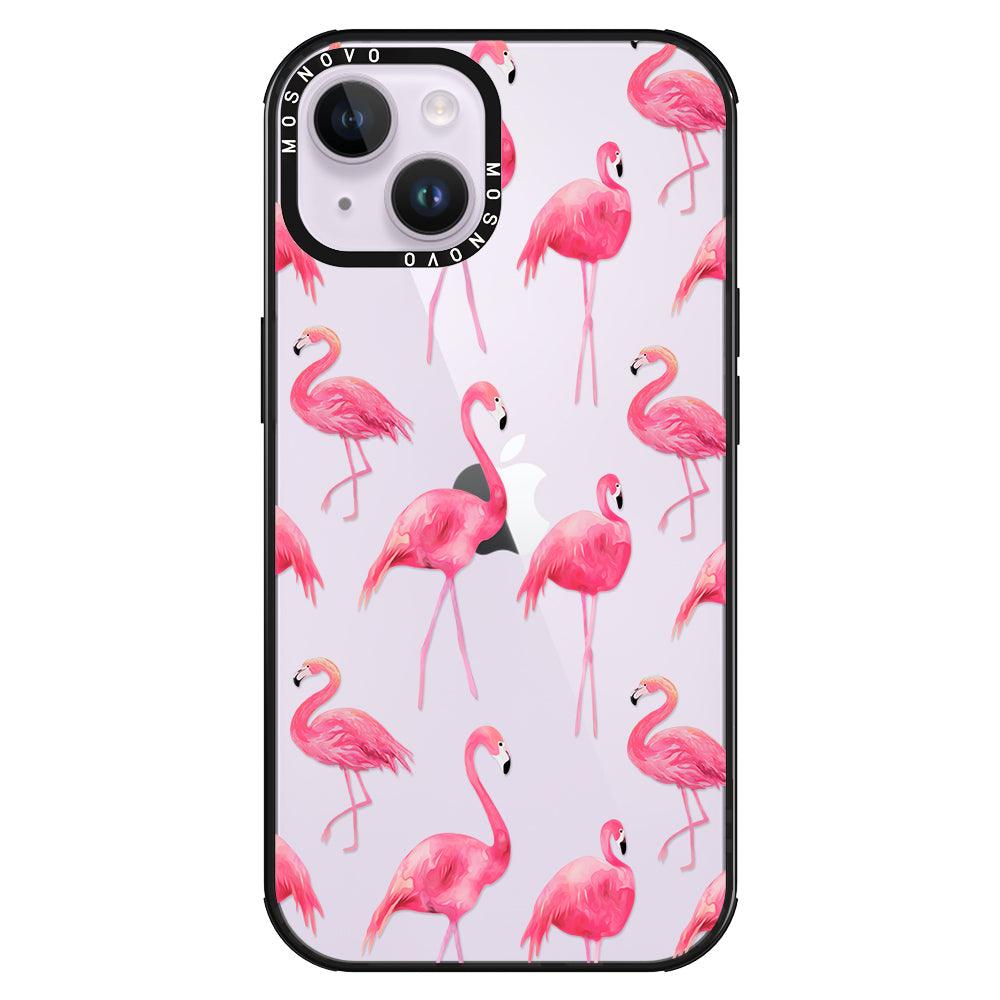 Flamingo Phone Case - iPhone 14 Plus Case - MOSNOVO