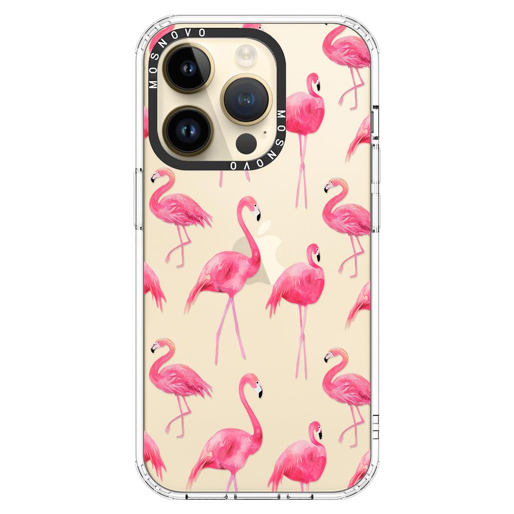Flamingo Phone Case - iPhone 14 Pro Case - MOSNOVO