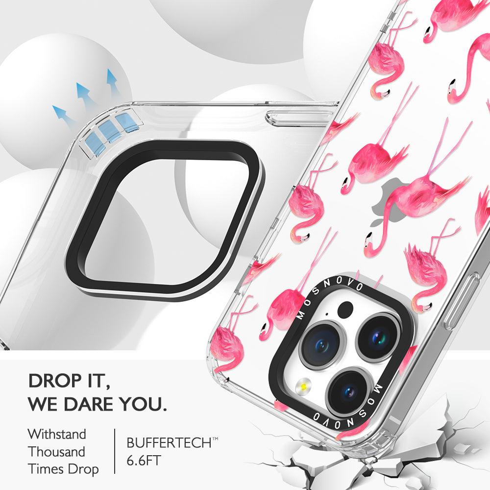 Flamingo Phone Case - iPhone 14 Pro Case - MOSNOVO