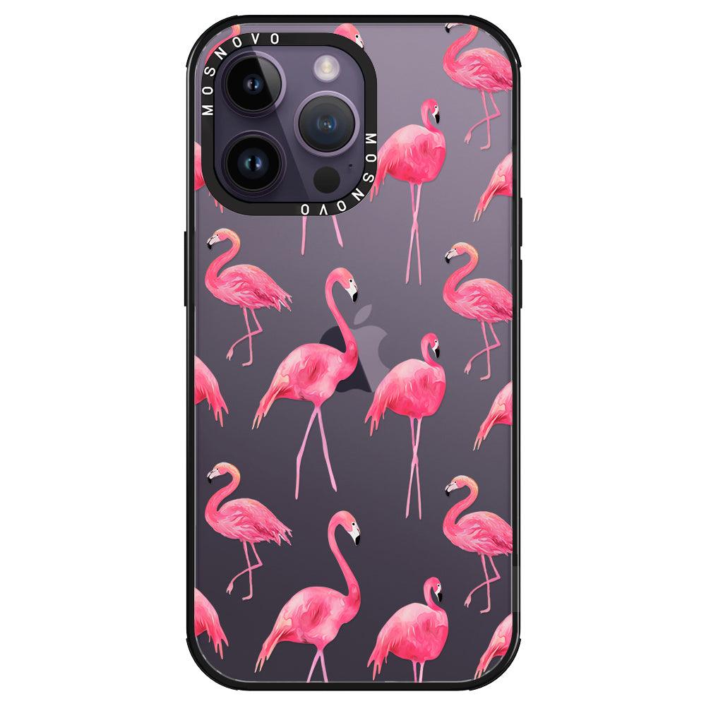 Flamingo Phone Case - iPhone 14 Pro Max Case - MOSNOVO