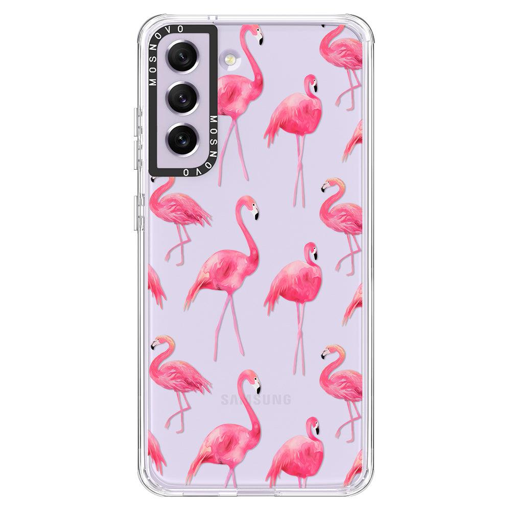 Flamingo Phone Case - Samsung Galaxy S21 FE Case - MOSNOVO