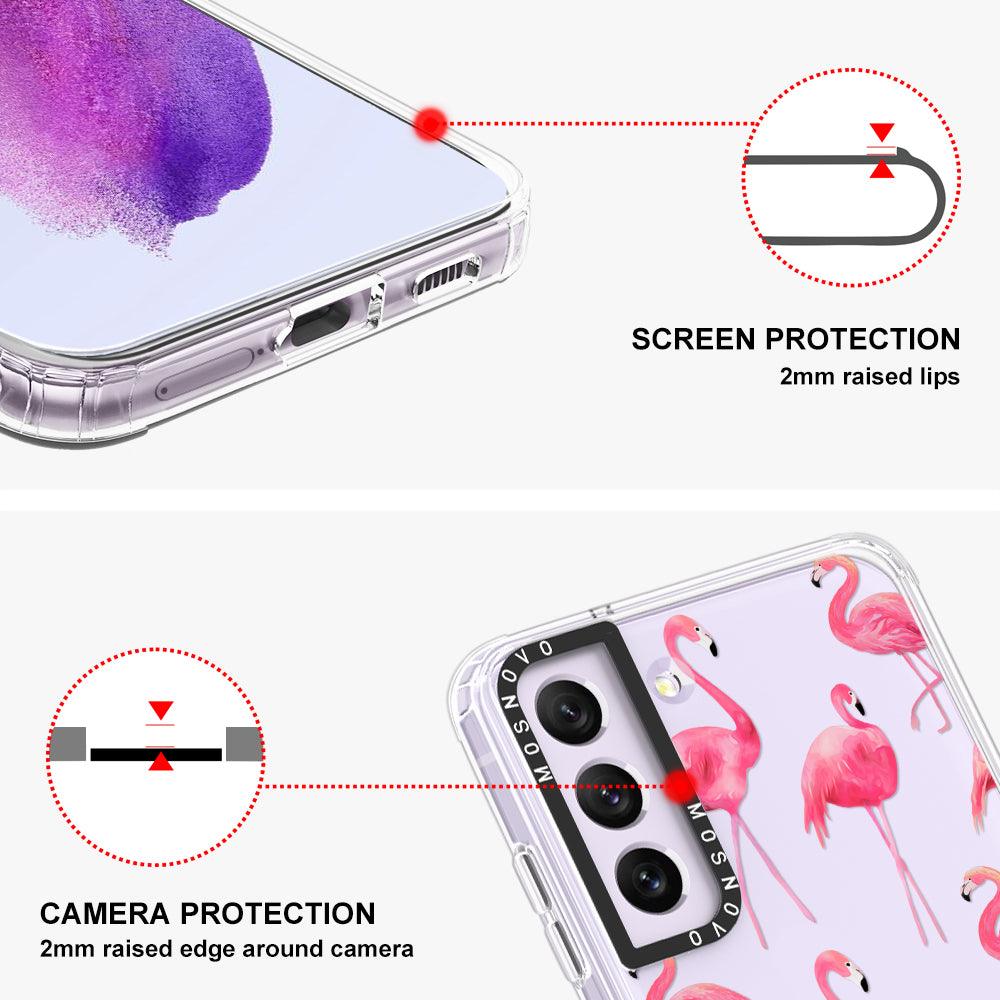 Flamingo Phone Case - Samsung Galaxy S21 FE Case - MOSNOVO