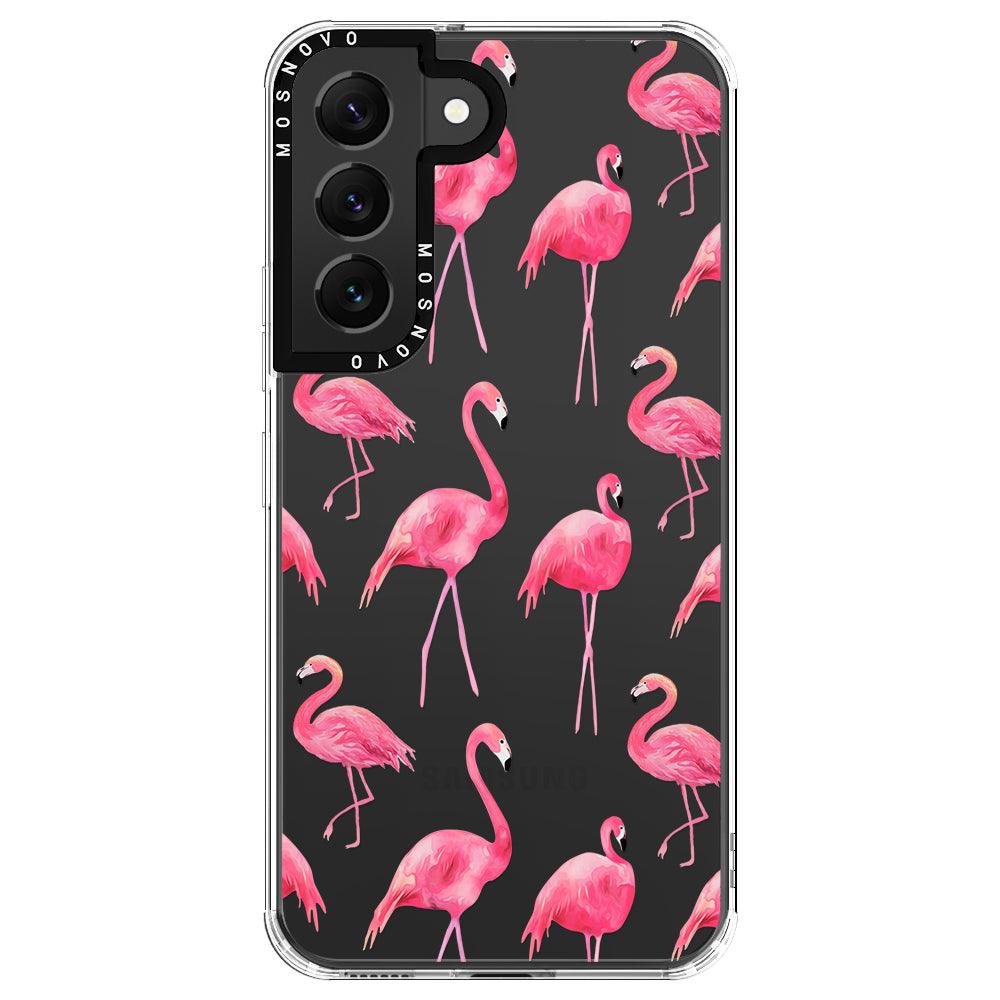 Flamingo Phone Case - Samsung Galaxy S22 Case - MOSNOVO