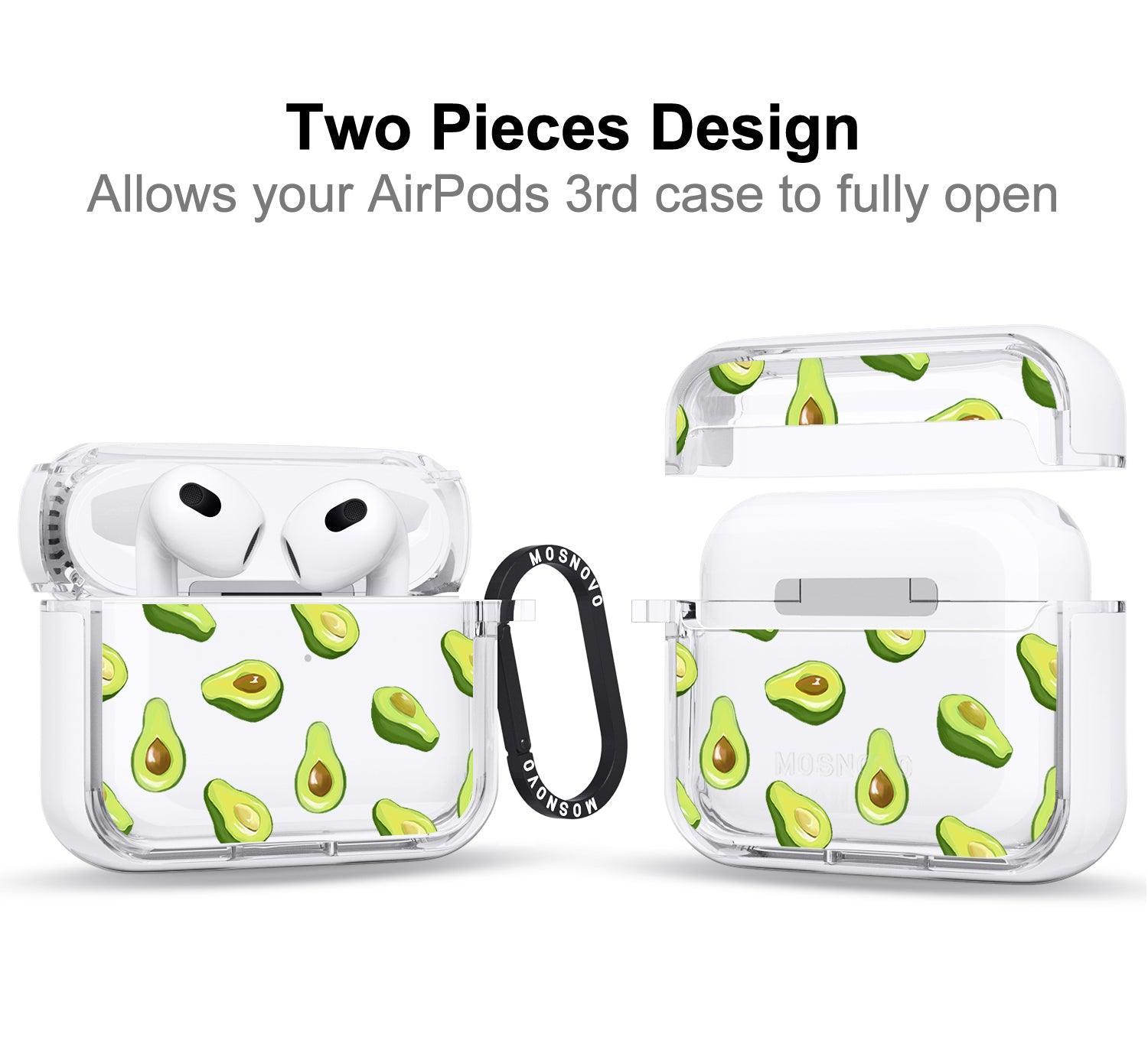 Fleshy Avocado AirPods 3 Case (3rd Generation) - MOSNOVO