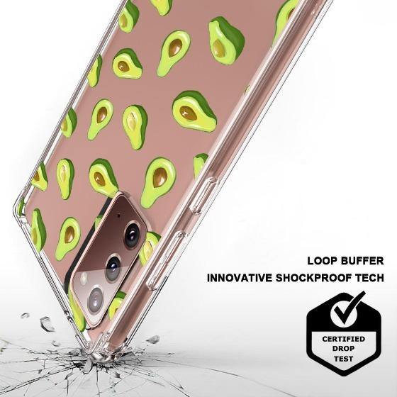 Fleshy Avocado Phone Case - Samsung Galaxy Note 20 Case - MOSNOVO