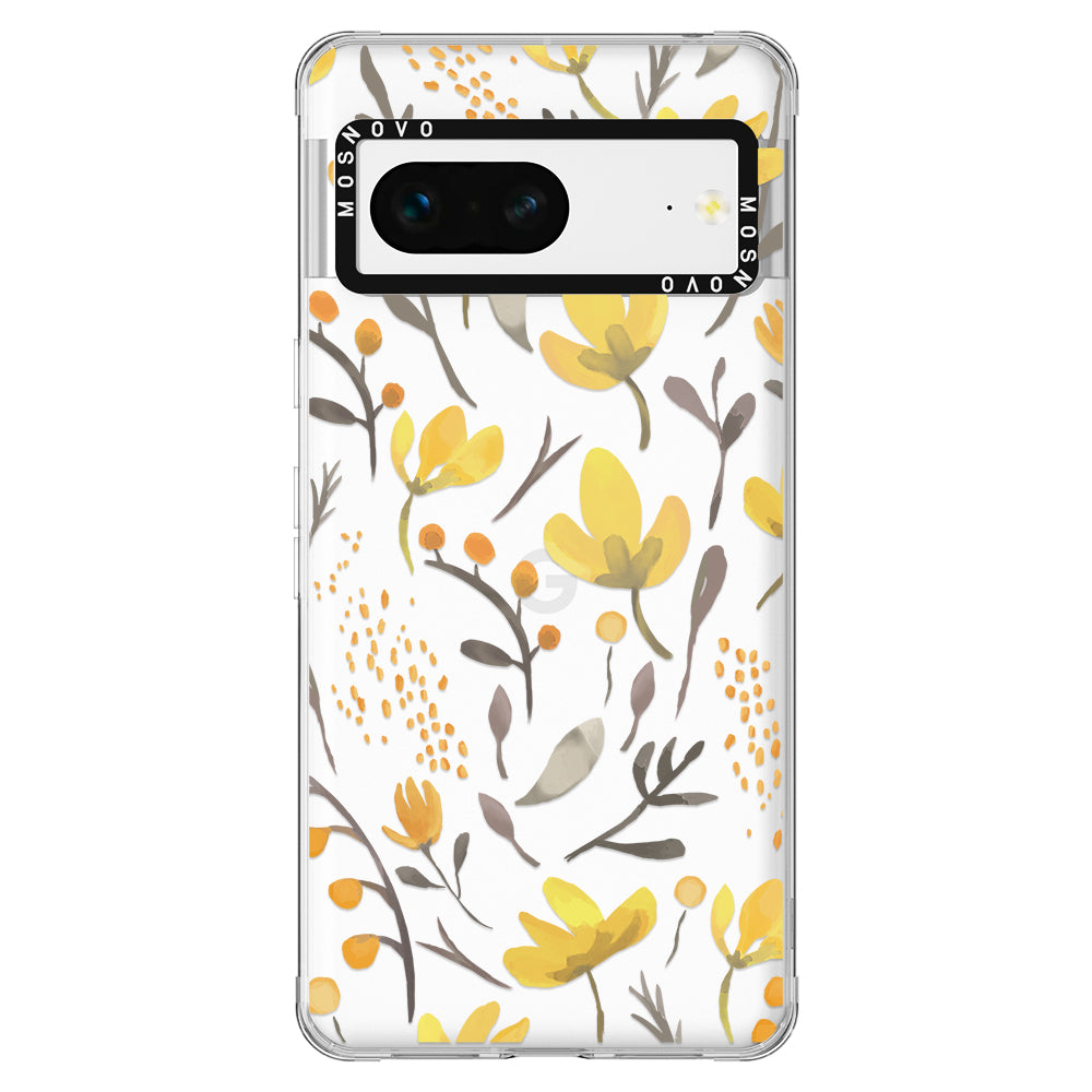 Floral Flower Phone Case - Google Pixel 7 Case - MOSNOVO