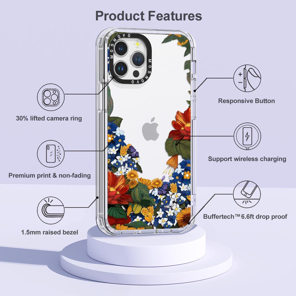 Summer Garden Phone Case - iPhone 12 Pro Case - MOSNOVO