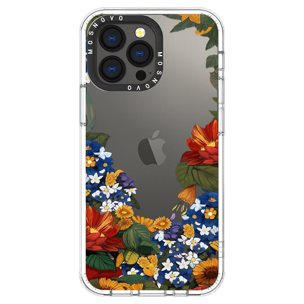Summer Garden Phone Case - iPhone 13 Pro Case - MOSNOVO