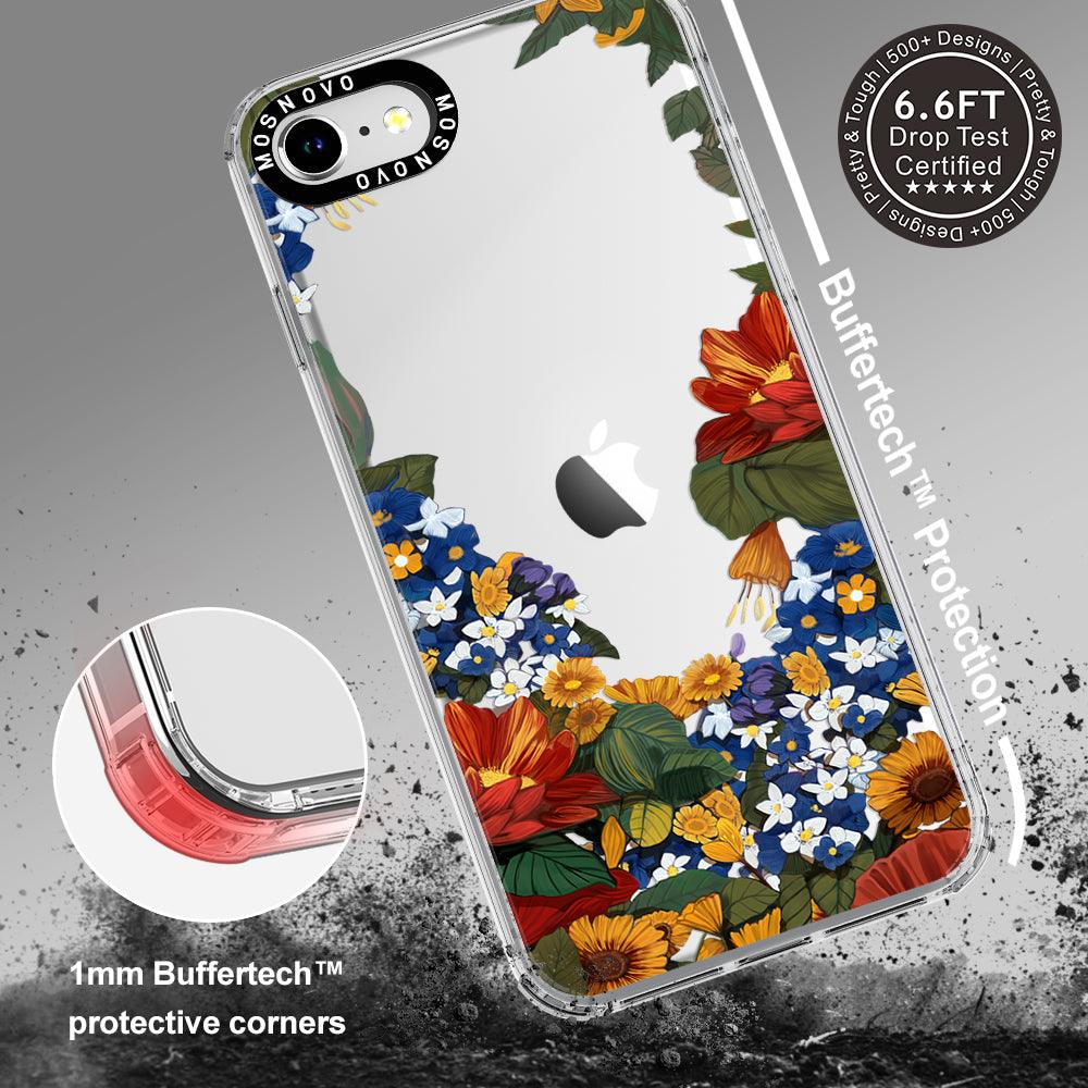 Summer Garden Phone Case - iPhone SE 2020 Case - MOSNOVO