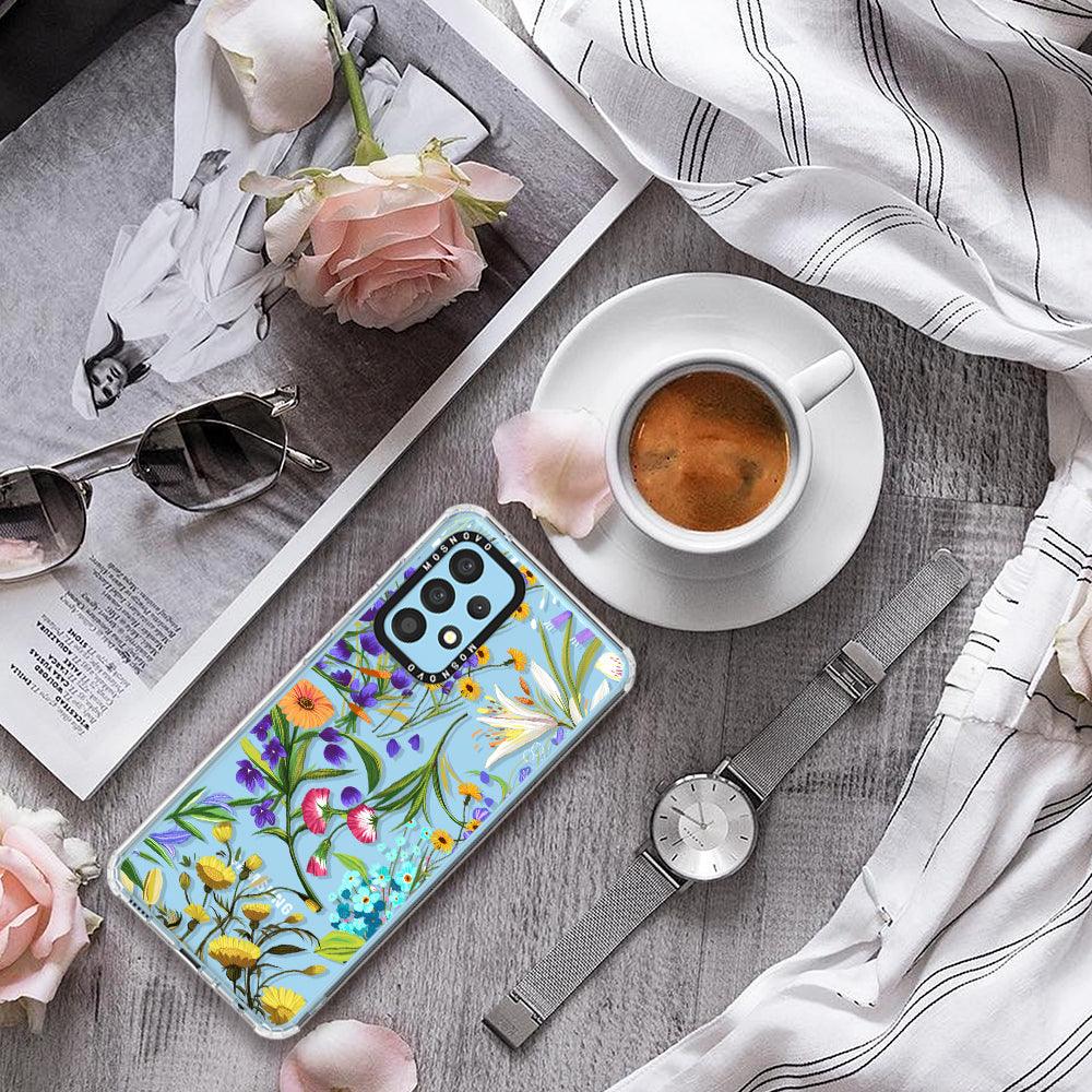 Floral Garden Phone Case - Samsung Galaxy A52 & A52s Case - MOSNOVO