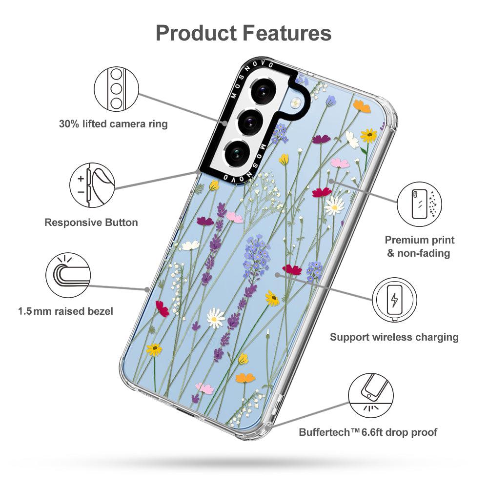 Floral Garden Phone Case - Samsung Galaxy S22 Case - MOSNOVO