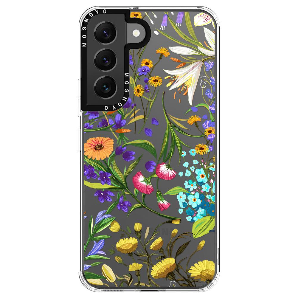 Floral Garden Phone Case - Samsung Galaxy S22 Plus Case - MOSNOVO