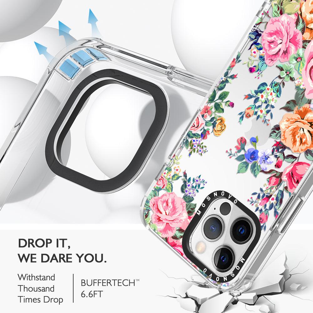 Flower Garden Phone Case - iPhone 12 Pro Max Case - MOSNOVO