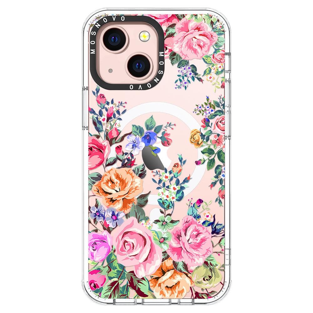 Flower Garden Phone Case - iPhone 13 Case - MOSNOVO