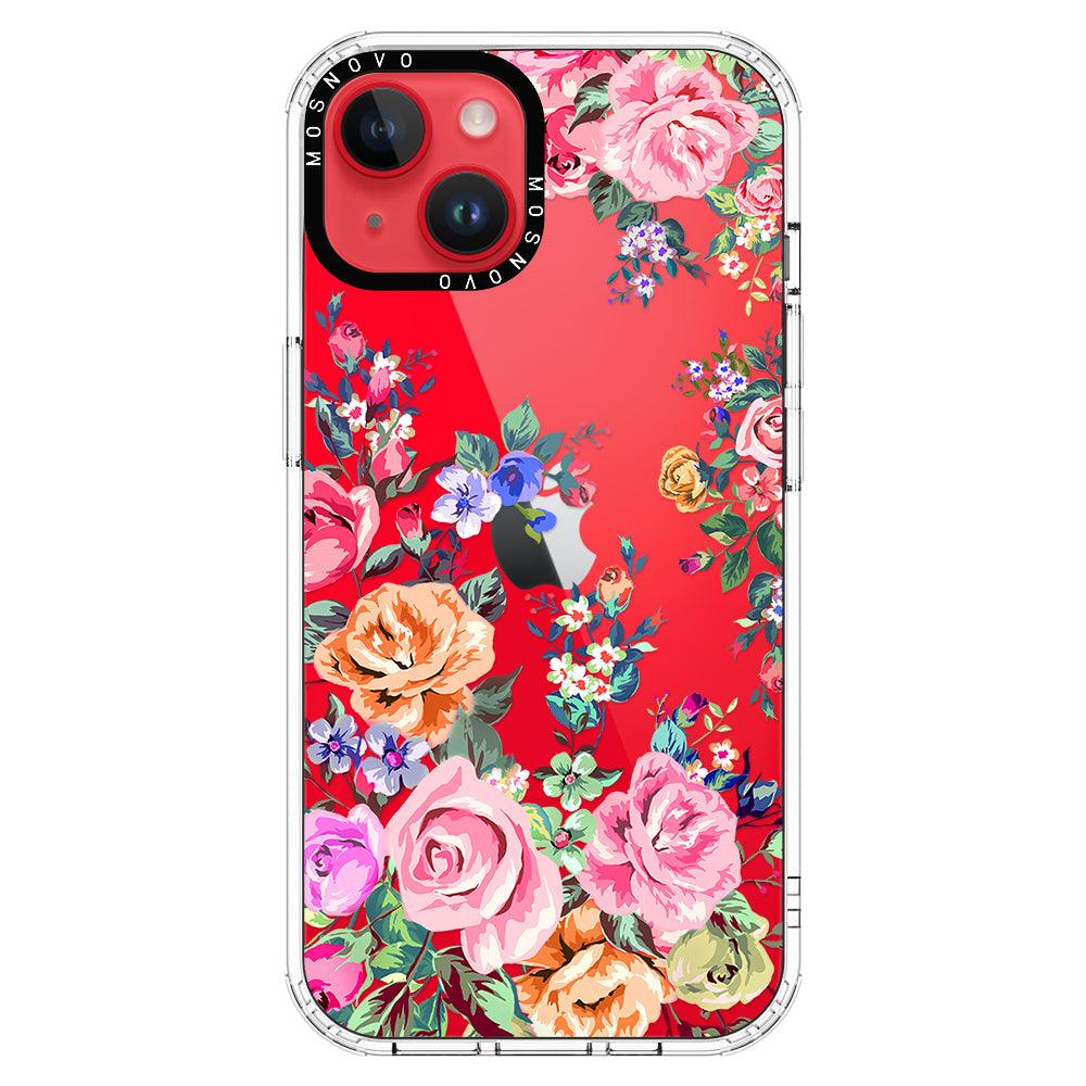 Flower Garden Phone Case - iPhone 14 Case - MOSNOVO