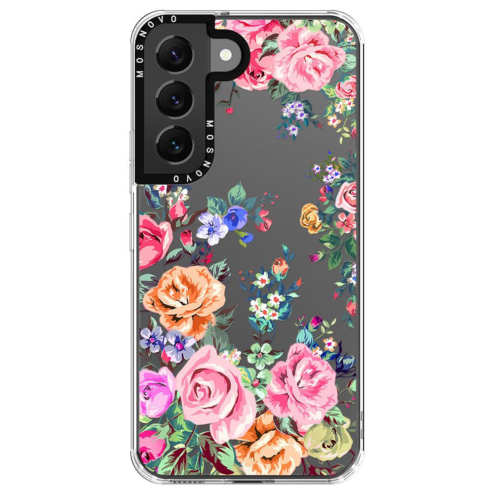 Rose Garden Phone Case - Samsung Galaxy S22 Plus Case - MOSNOVO