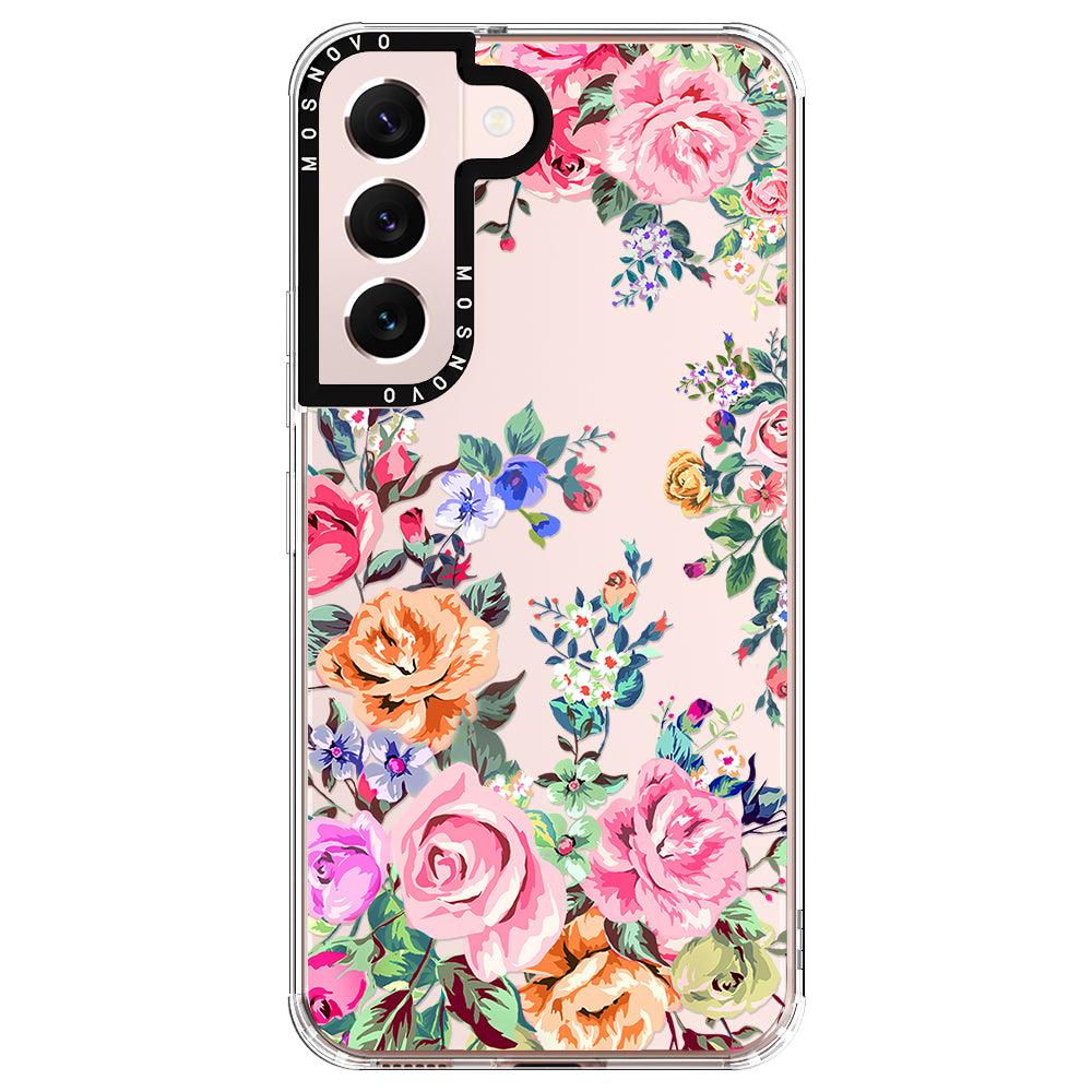 Rose Garden Phone Case - Samsung Galaxy S22 Plus Case - MOSNOVO