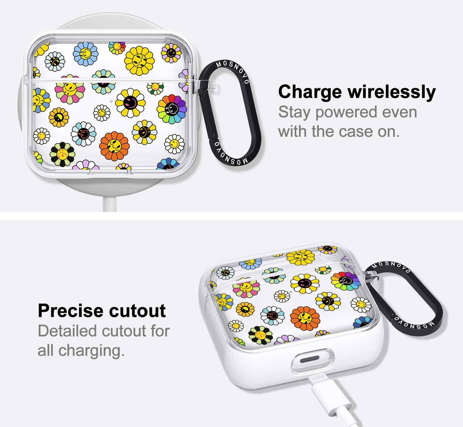 Flower Smiley Face AirPods 3 Case (3rd Generation) - MOSNOVO