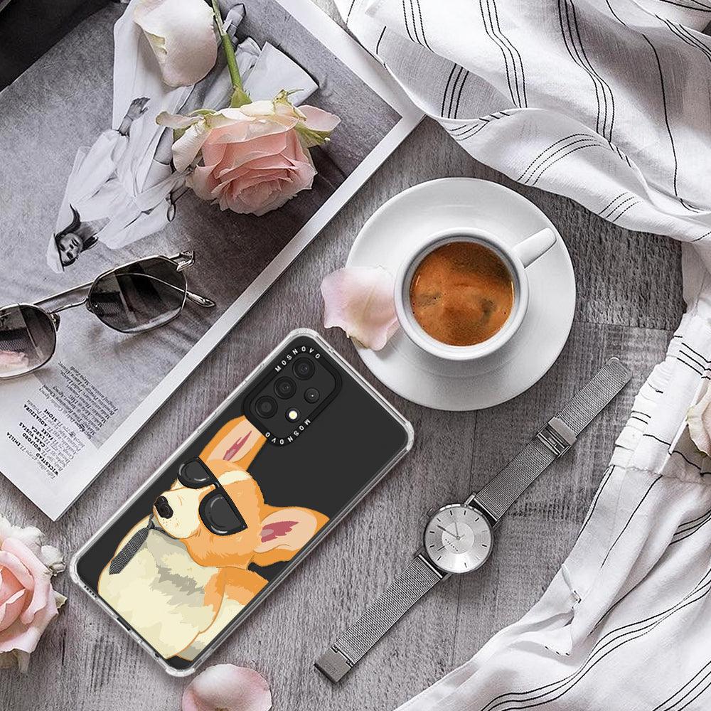 Fluffy Corgi Phone Case - Samsung Galaxy A52 & A52s Case - MOSNOVO