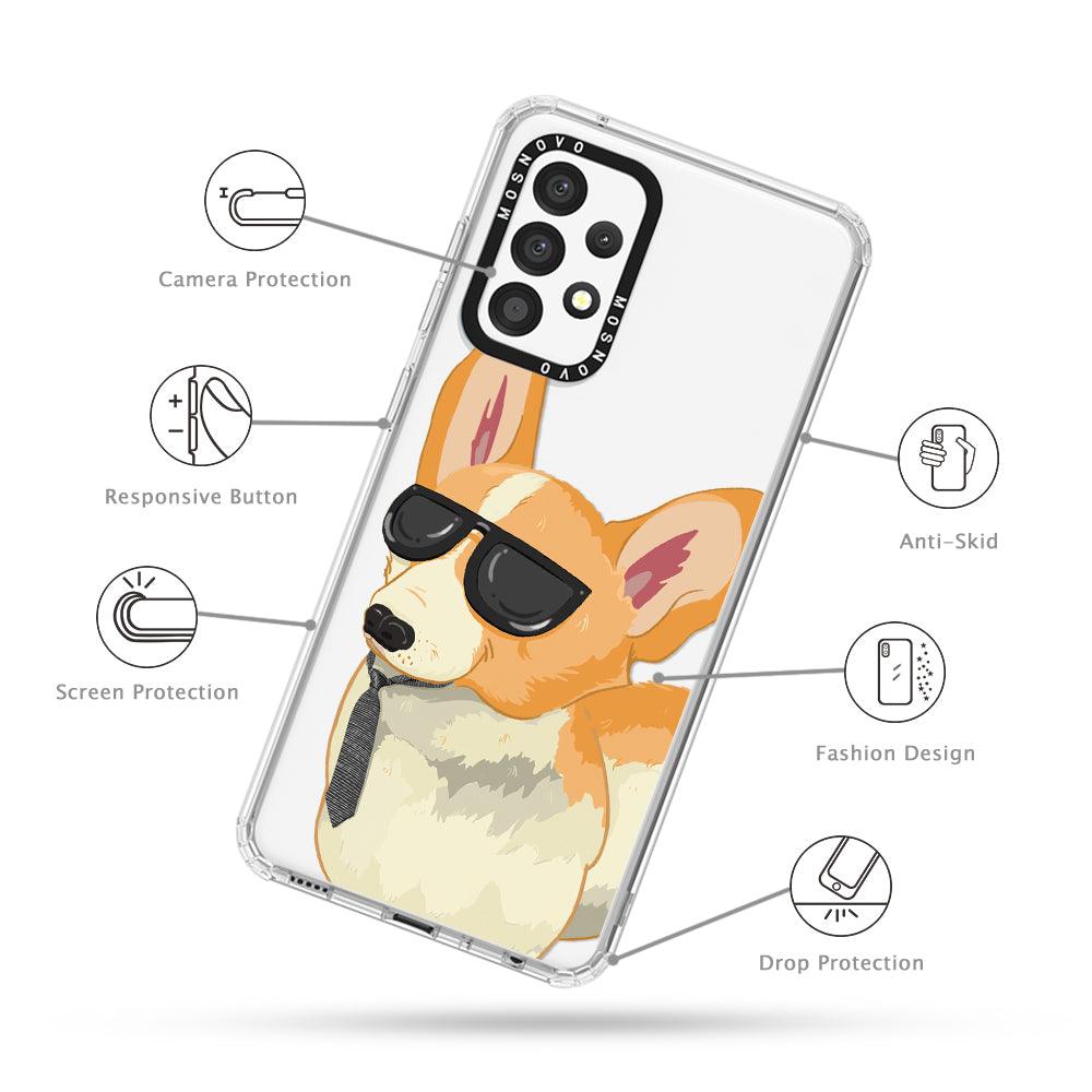 Fluffy Corgi Phone Case - Samsung Galaxy A52 & A52s Case - MOSNOVO