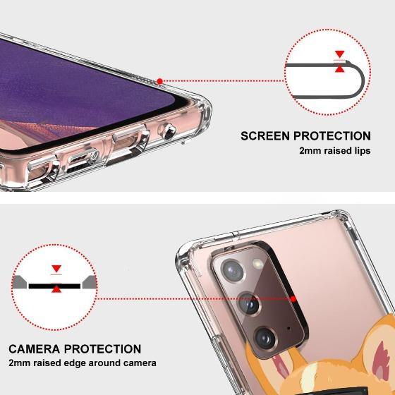 Cool Corgi Phone Case - Samsung Galaxy Note 20 Case - MOSNOVO