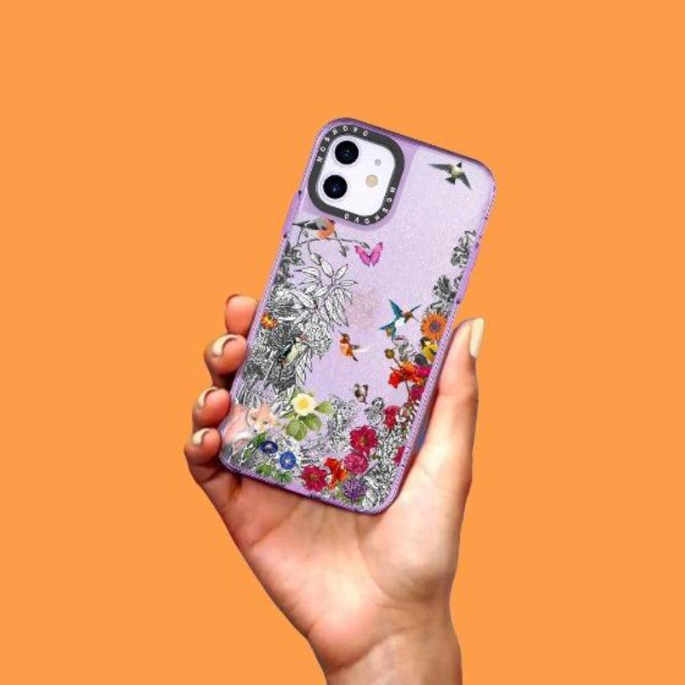 Forest Glitter Phone Case - iPhone 11 Case - MOSNOVO
