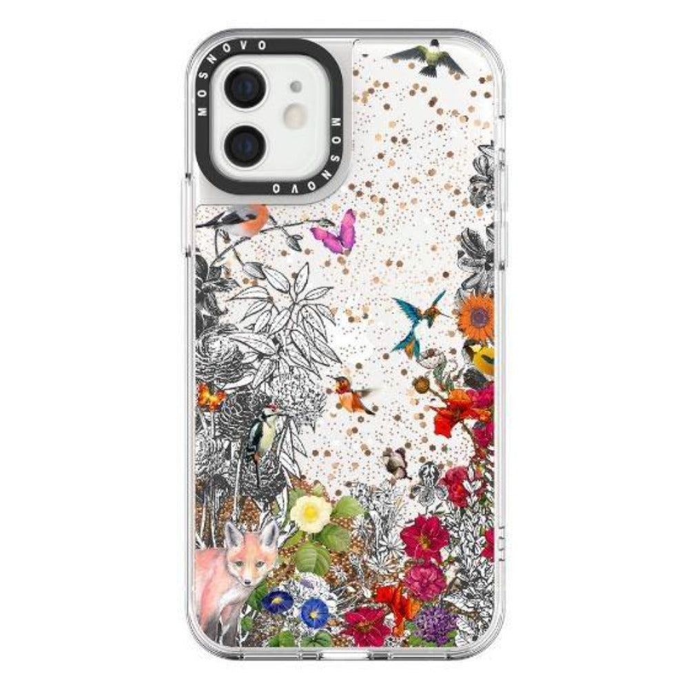 Forest Glitter Phone Case - iPhone 12 Mini Case