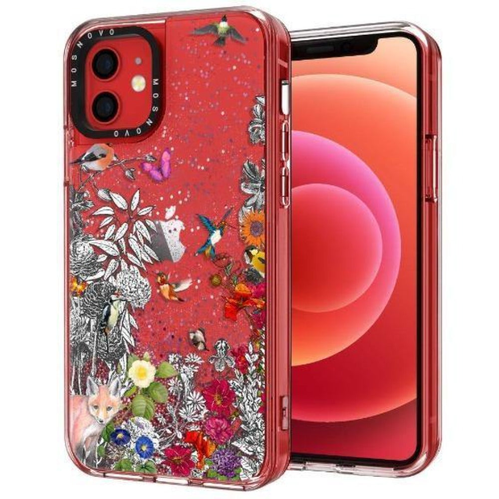 Forest Glitter Phone Case - iPhone 12 Mini Case