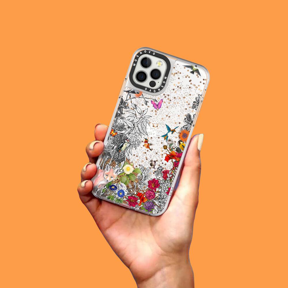 Forest Glitter Phone Case - iPhone 12 Pro Case - MOSNOVO